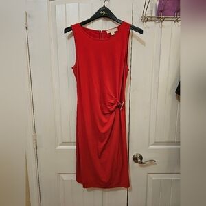 Michael Kors Coral/red Dress Size MD